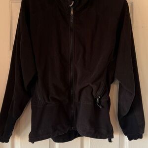 Vintage Mountain Hardwear Womens Full Zip Polartec Fleece Jacket - Black Size 10